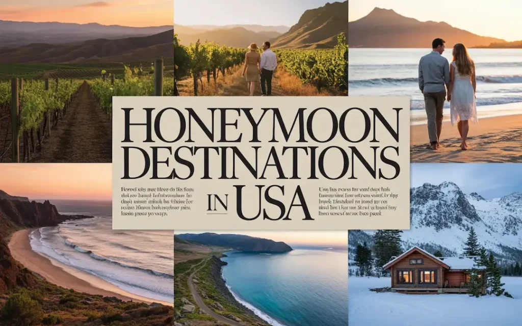 Honeymoon Destinations in USA for Couples Honeymoon Destinations in USA for Couples
