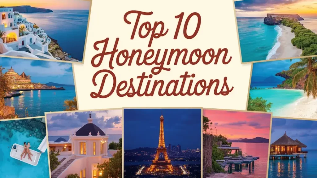 Top 10 Honeymoon Destinations